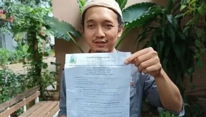 Sabil, guru honorer dipecat gara gara sebut maneh ke Ridwan Kamil, ternyata SMK tempat di mengajar sudah tidak terkait lagi dengan Yayasan Telkom