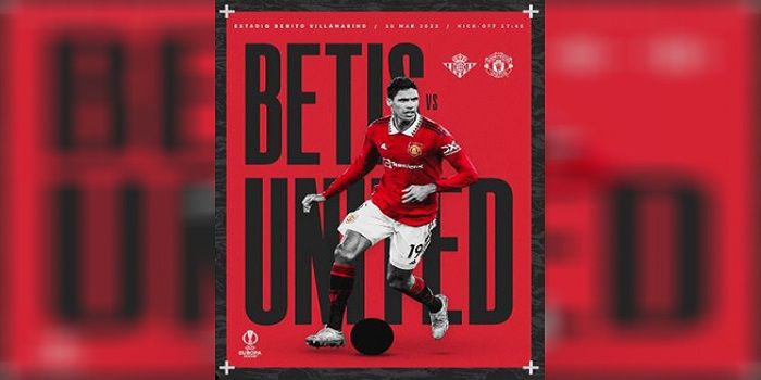 Manchester United menang telak atas Real Betis di Liga Europe.