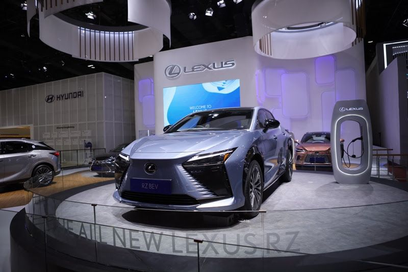Lexus RZ BEV, Salah Satu dari Daftar Mobil Listrik Baru di GJAW 2023