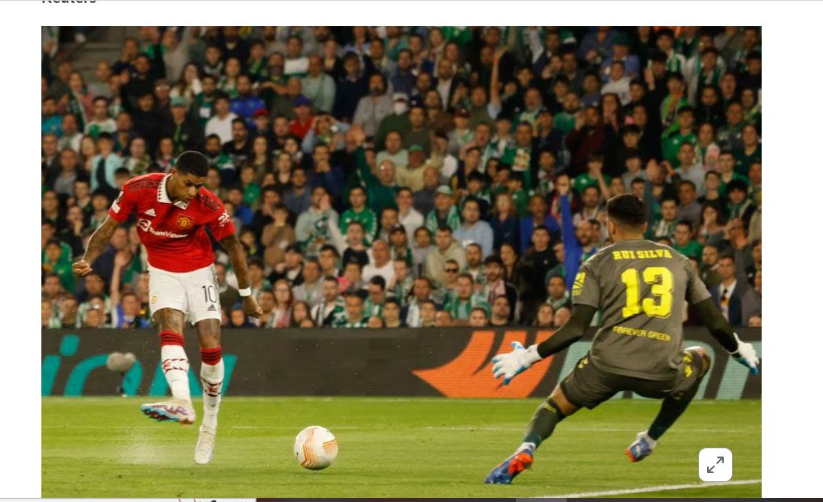 Manchester United (MU) berhasil melaju ke perempat final Liga Europa setelah berhasil mengalahkan Real Betis dengan skor 1-0