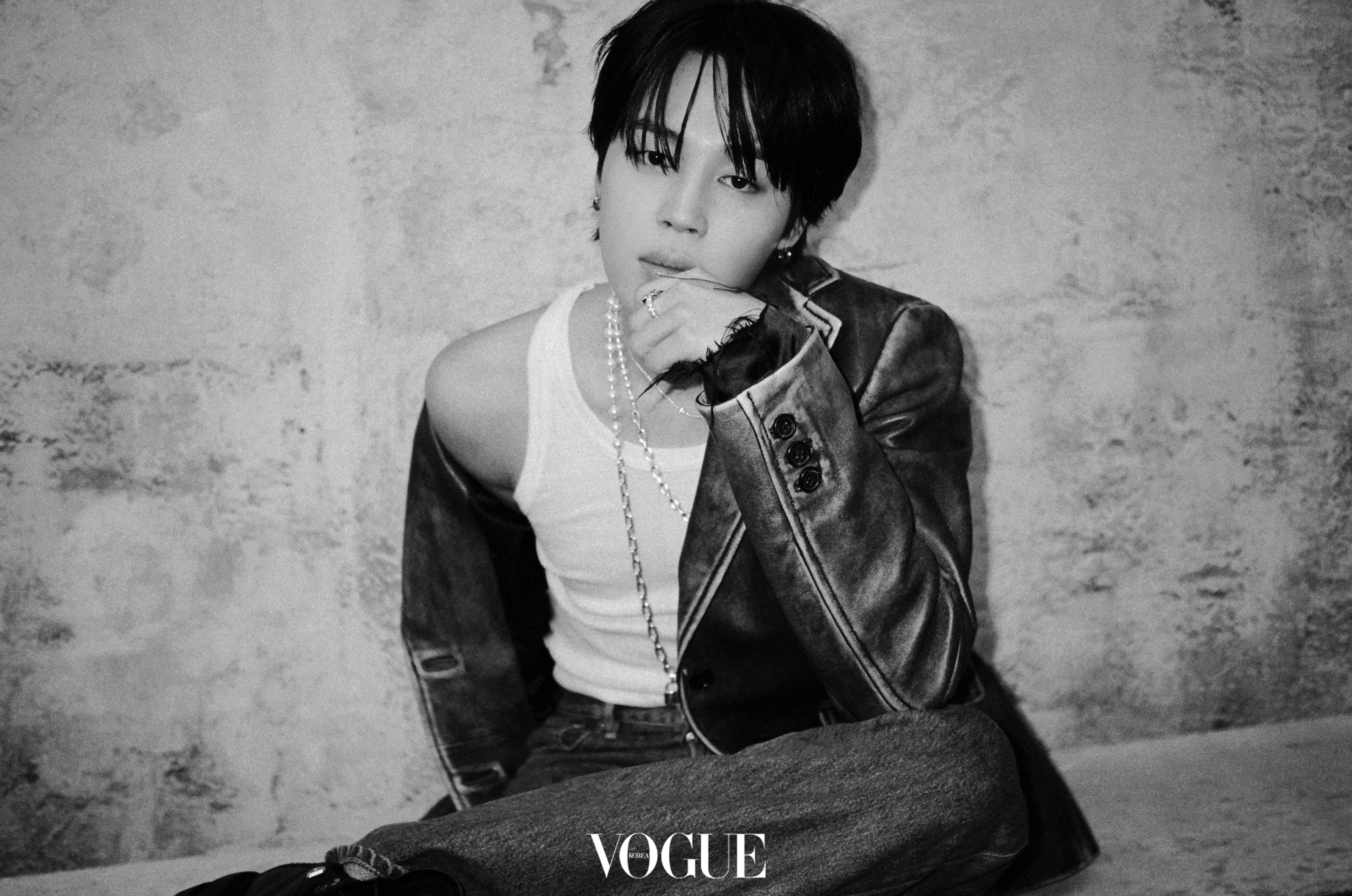 Jimin BTS membagikan “janji” yang dibuat untuk dirinya sendiri dalam majalah Vogue Korea