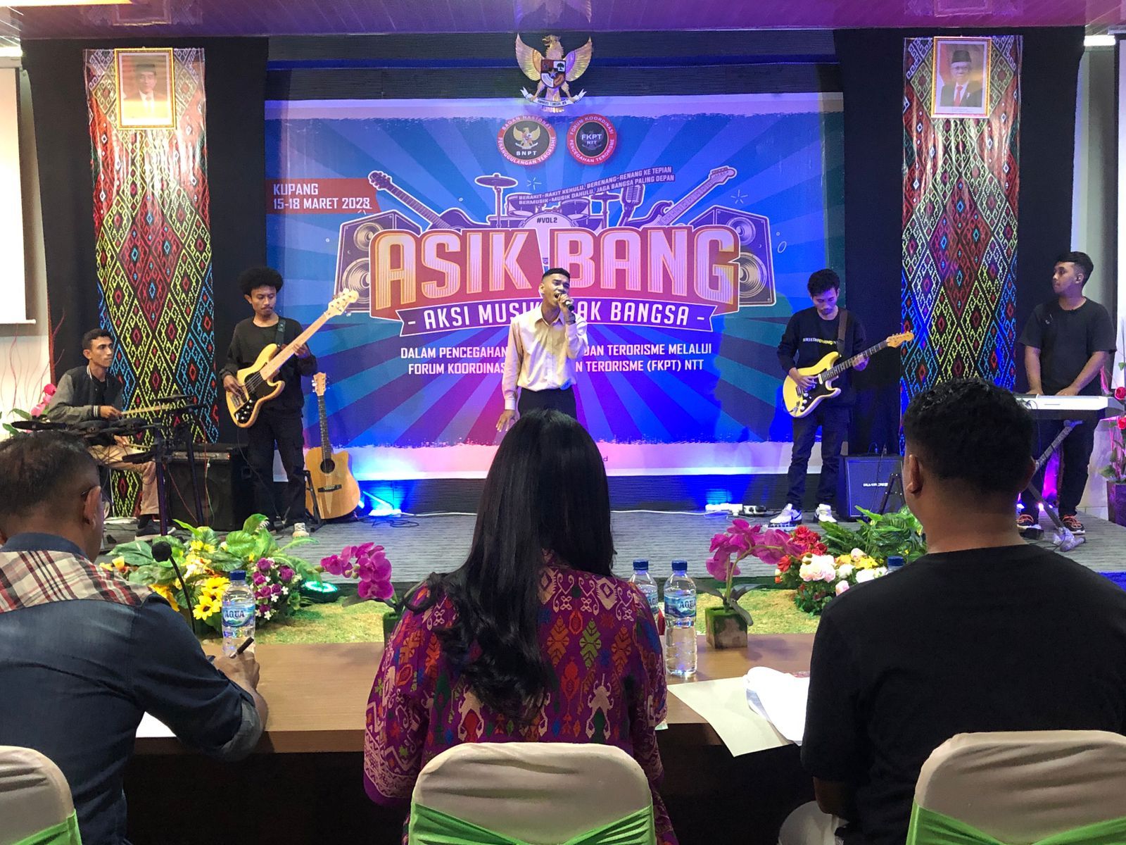 estival Aksi Musik Anak Bangsa (ASIK BANG) di Universitas Nusa Cendana, Kupang, Kamis 16 Maret 2023