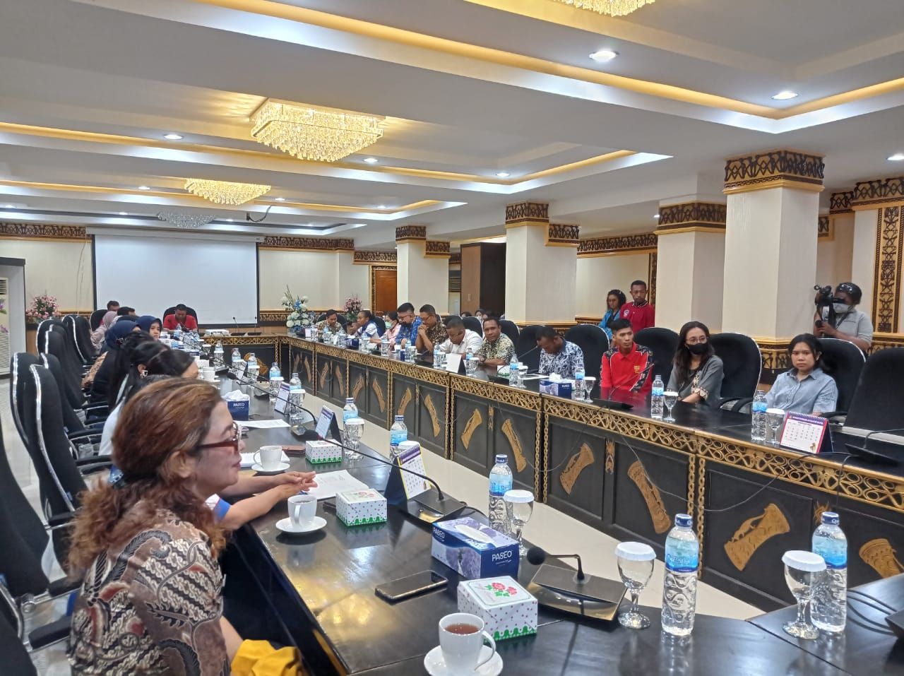Para Guru P3K yang bertemu Komisi V DPRP, Jumat 17 Maret 2023