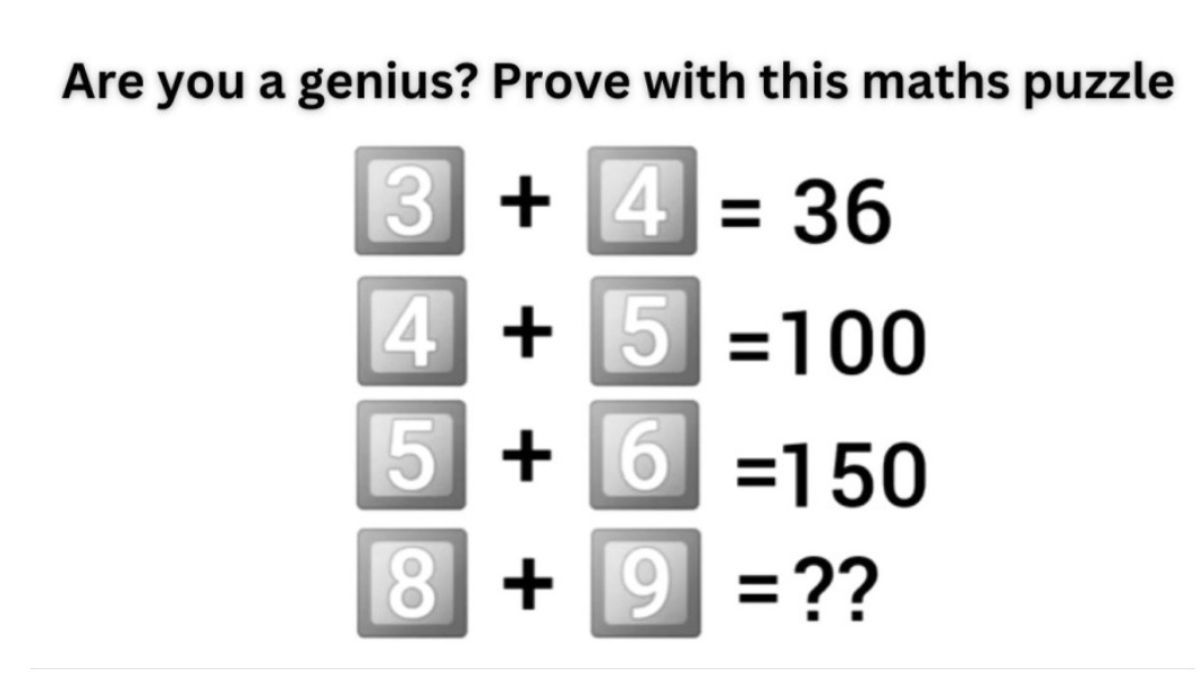 Ini adalah gambar kedua pada tes IQ Matematika.