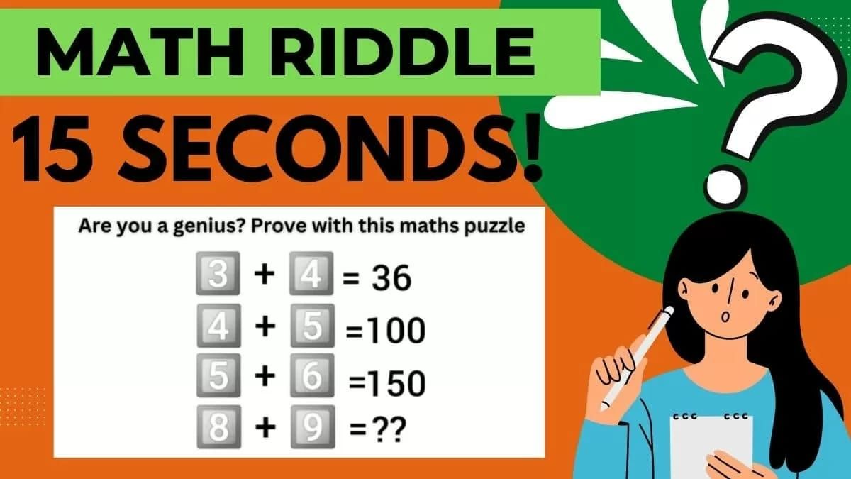 Ini adalah gambar tentang tes IQ Matematika: berapa angka yang tepat untuk menjawab soal berikut? 