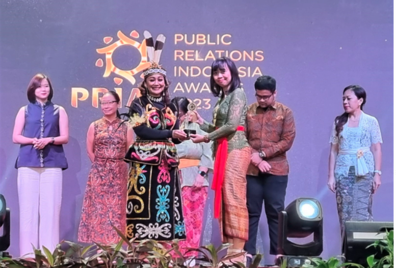 PT Mahadana Dasha Utama (MahaDasha) berhasil raih penghargaan “Gold Winner” untuk kategori Owned Media di ajang PR Indonesia Award 2023 ,  Jumat 17 Maret 2023 di Denpasar, Bali