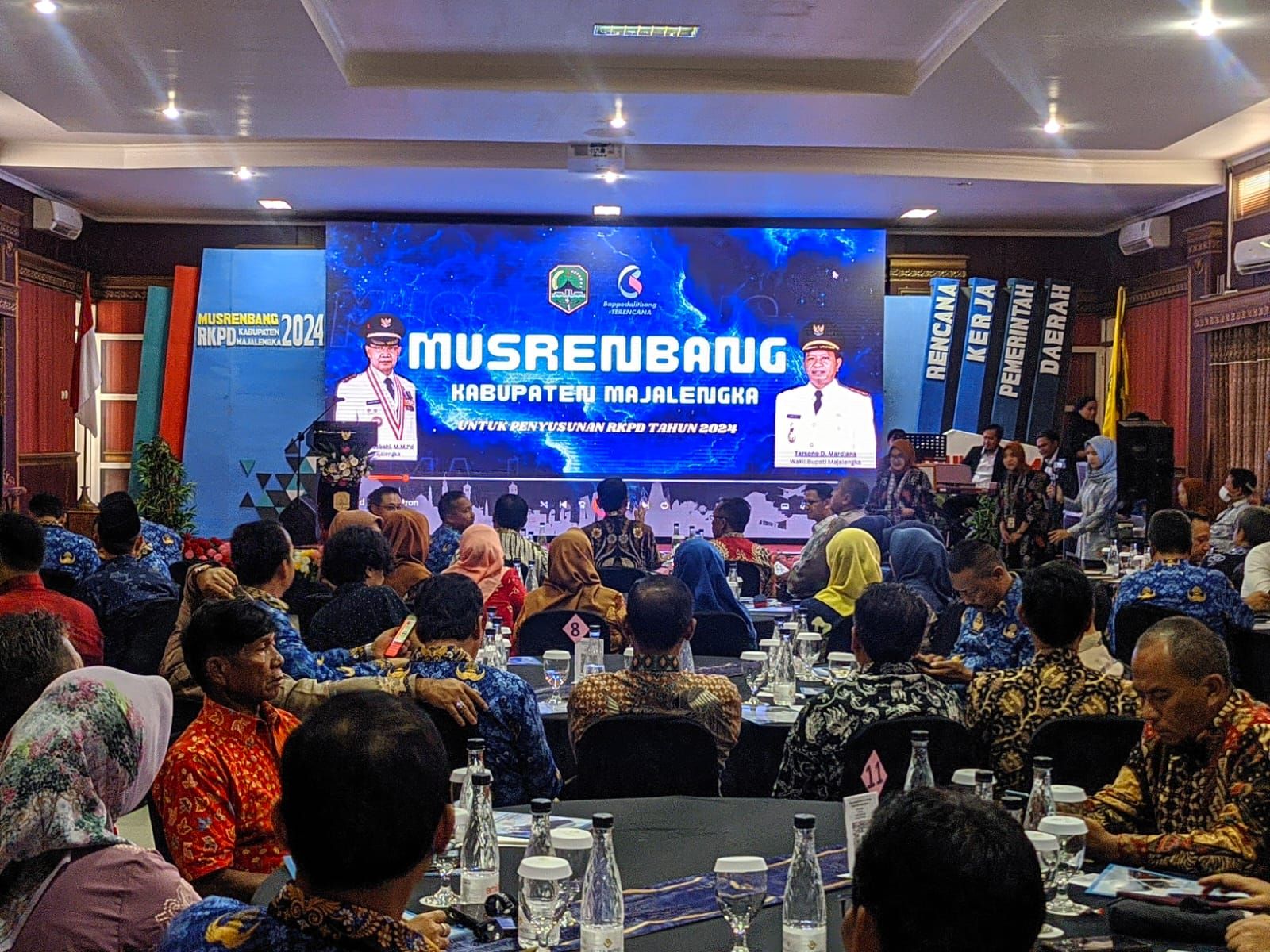 Bupati Majalengka Karna Sobahi Buka Musrenbang RKPD 2024 di Majalengka/SabaCirebon 