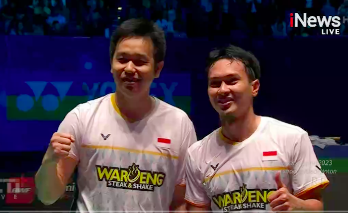 Lolos Dramatis dari Pasangan China, The Daddies Berhasil Kunci Posisi Babak Final All England 2023