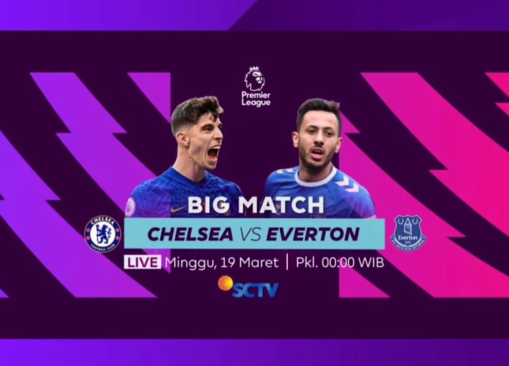 Jadwal Acara TV SCTV Hari Ini Minggu 19 Maret 2023: Ada Chelsea vs Everton di Liga Inggris, Bidadari Surgamu