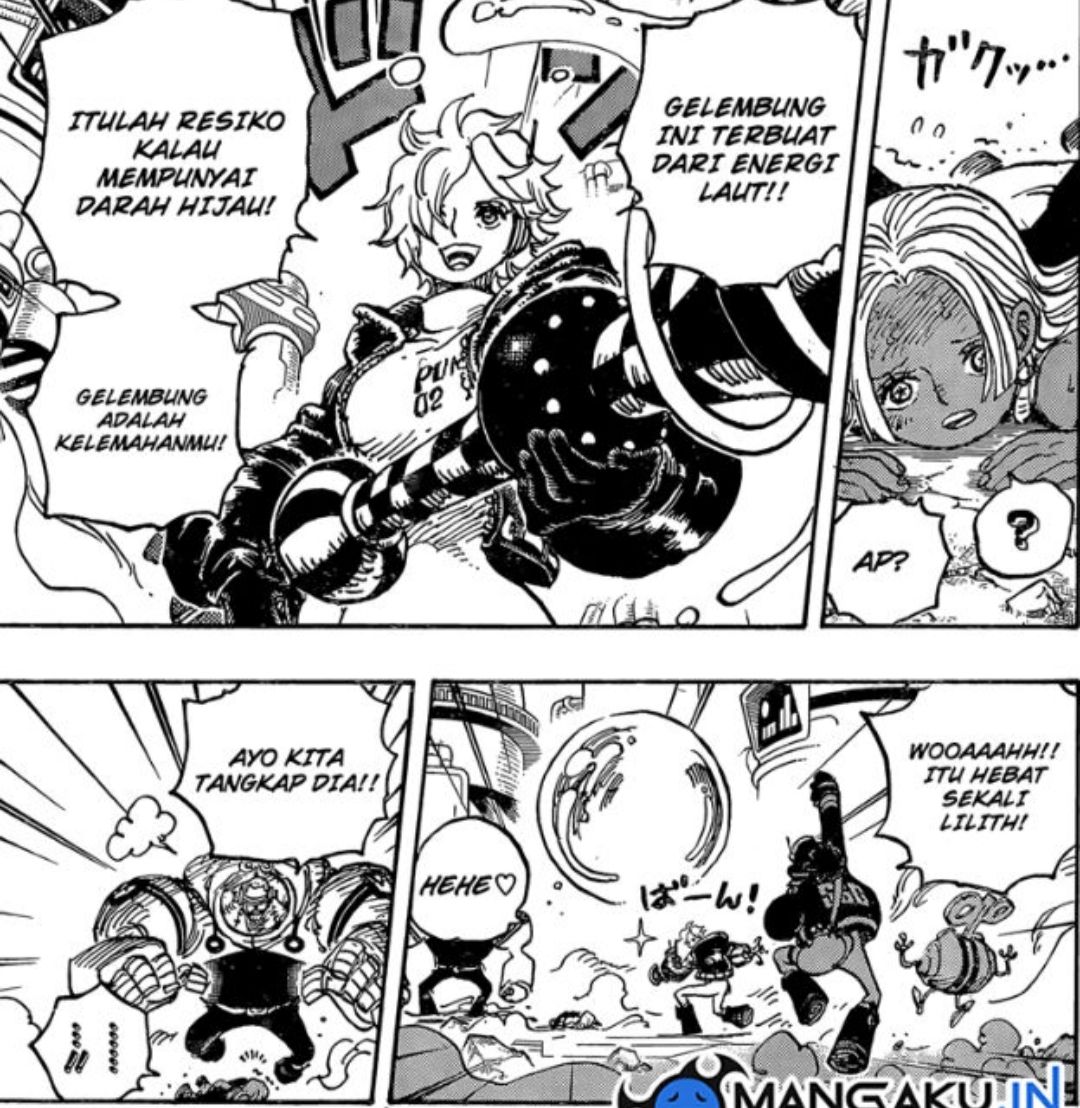 One Piece: Luar Biasa, Franky Berhasil Kuasai Teknik Bubble Gun Milik Vegapunk