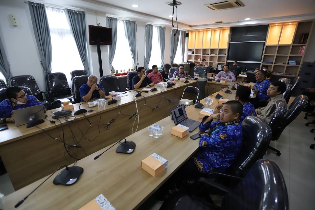 Rapat Kerja Komisi C DPRD bersam DSDABM Kota Bandung, Jumat 17 Maret 2023.