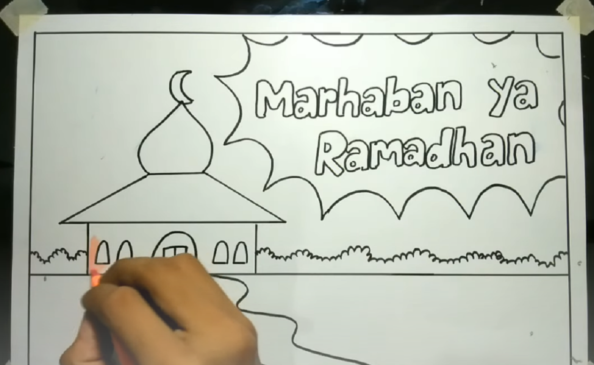 Ilustrasi - poster tema Ramadhan 2023