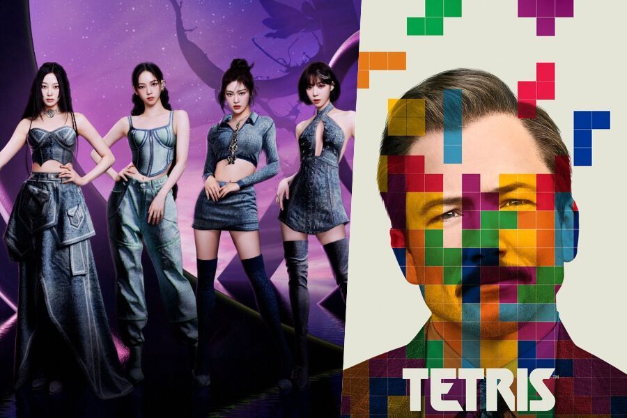 Keren, aespa Akan Merilis Lagu Hold On Tight untuk Mengisi Soundtrack Film Baru Taron Egerton Tetris