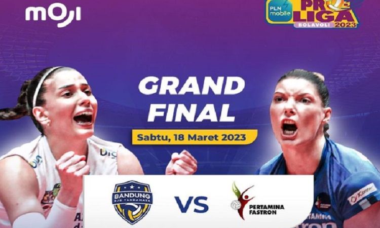 Link live streaming grand final Proliga 2023 Moji TV hari ini, nonton tim voli putra putri di Yogyakarta. Cek di sini.