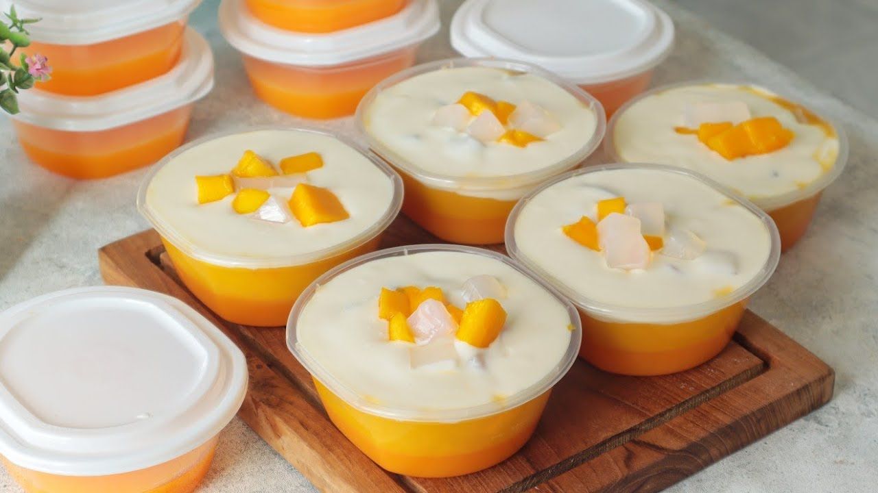 Resep mango milk cheese yang viral