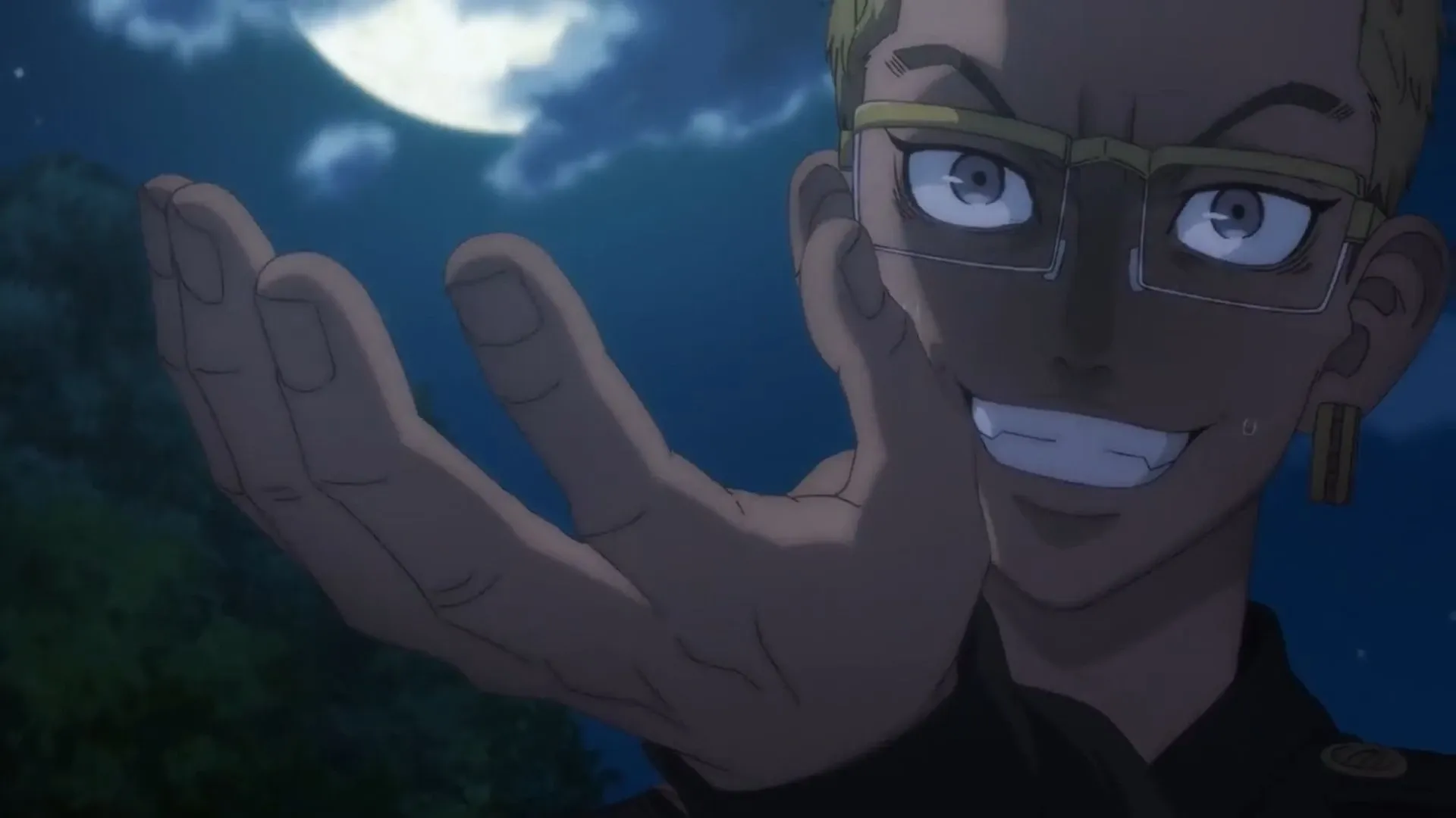 Kisaki Tetta seperti yang terlihat di Tokyo Revengers season 2 episode 11.