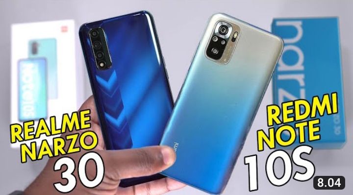 Battle Spesifikasi Handphone Realme Narzo 30A VS Redmi Note 10S Indonesia! Manakah Yang Lebih Unggul?
