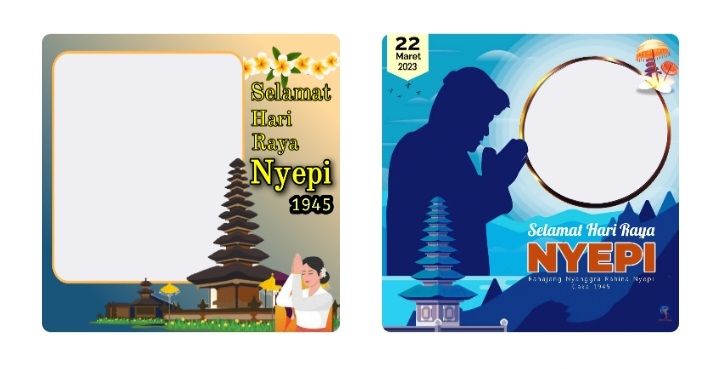 13 Twibbon Hari Raya Nyepi 2023 Berdesain Simple dan Elegan, Cocok Dipasang di Medsos