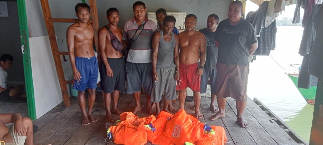 Delapan ABK KM Jaya Mangoli yang tenggelam dilaporkan selamat