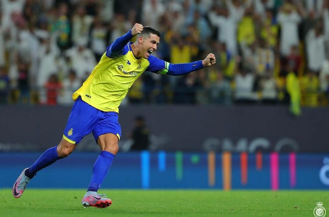 Cristiano Ronaldo dan gol pertamanya di kemenangan Al Nassr