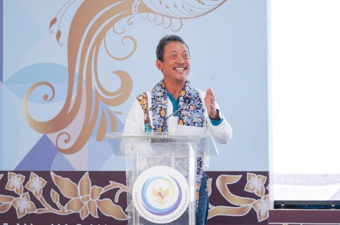 Menteri KKP Sakti Wahyu Trenggono, menegaskan komitmen KKP menjaga mutu produk perikanan