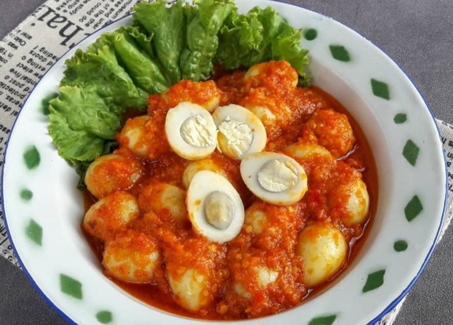 Resep balado telur puyuh