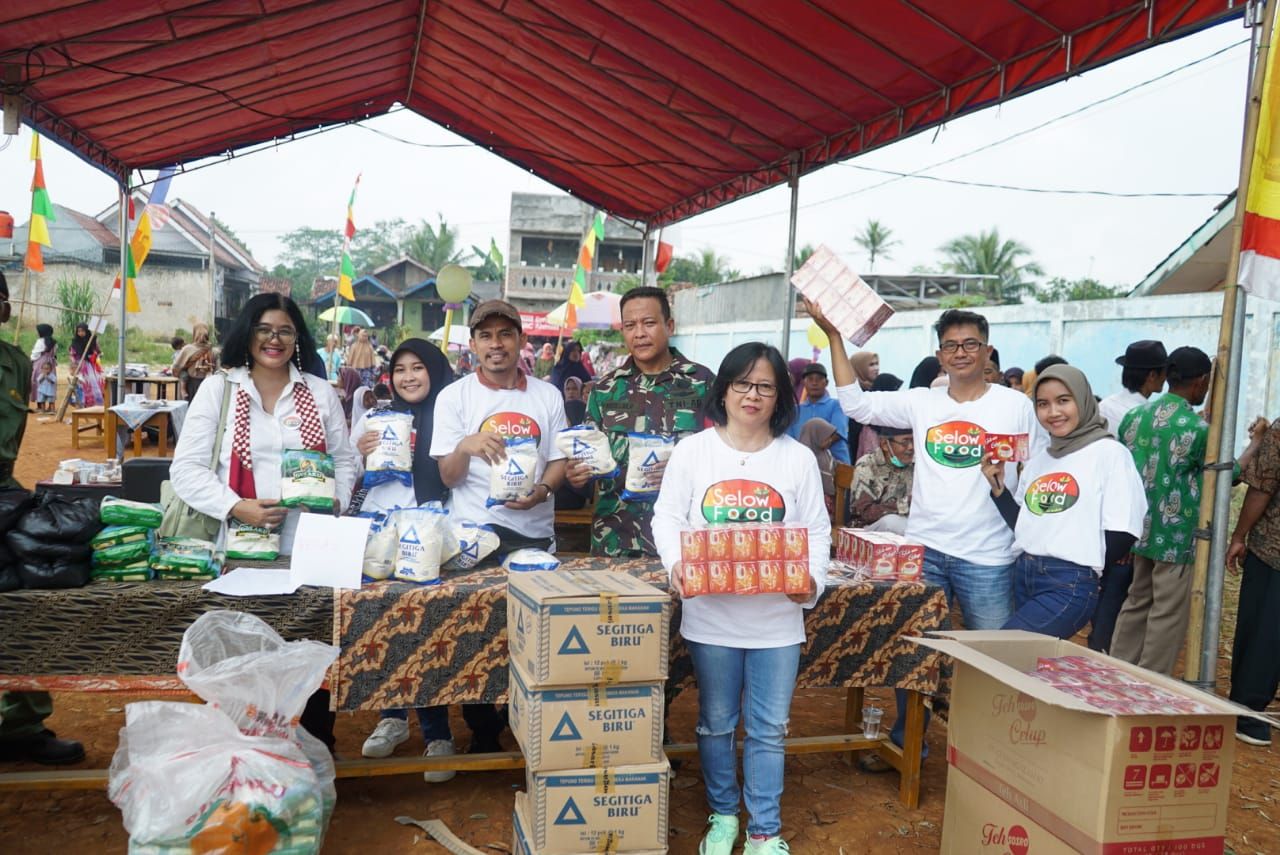 Jelang Ramadan Pasar Gotong Royong di Desa Pangaur Jasinga Sembako Murah, Produk UMKM, Makanan Tradisional 