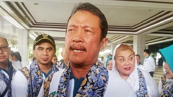 Menteri Kelautan dan Perikanan Sakti Wahyu Trenggono mencanangkan  Bulan Mutu Karantina, di Semarang, Minggu 19 Maret 2023.