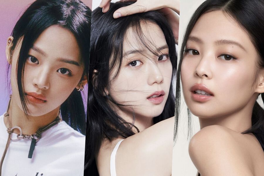 Minji NewJeans, Jisoo, Jennie BLACKPINK