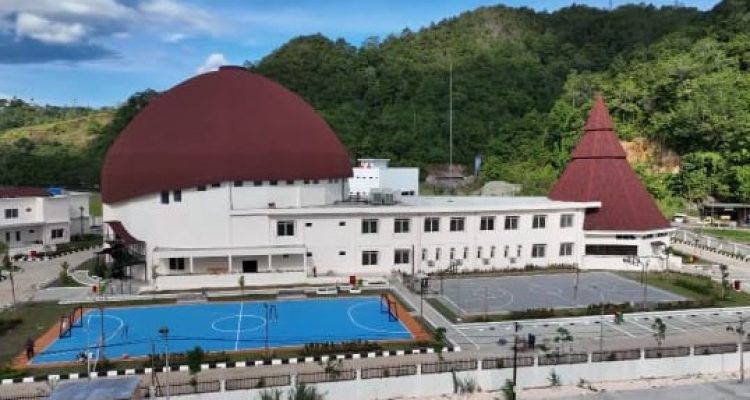 Gedung Papua Youth Creative Hub atau PYCH telah selesai dibangun dan siap diresmikan Presiden Joko Widodo