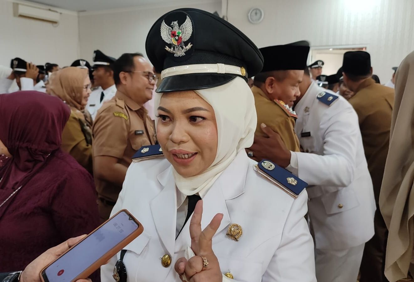 Kepala Desa Selaselilau Kecamatan Karang Bintang, Tanah Bumbu resmi dilantik hari ini