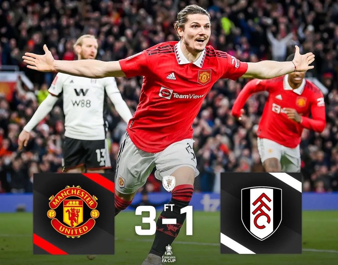 Semifinal Piala FA antara Manchester United vs Fulham berhasil membuat drama yang sangat dramatis, MU tertinggal lebih dulu kemudian bencana tiga kartu merah terjadi pada kubu Fulham yang harus bermain dengan 9 pemain.