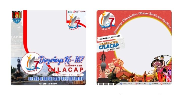 10 Twibbon Hari Jadi Cilacap 2023 Terunik: Cocok Dipasang di Bingkai Foto Profil WA, IG, dan FB