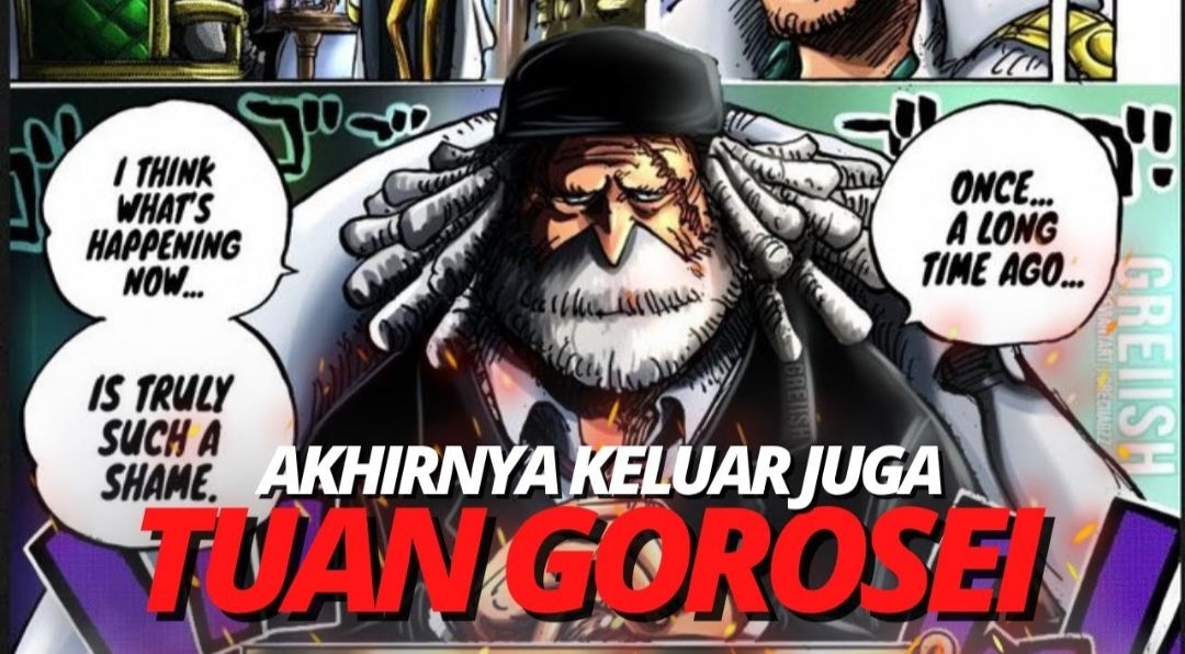 One Piece 1079: Sentomaru Tumbang, Kizaru dan Gorosei Bantai Para Ilmuwan di Pulau Egghead..
