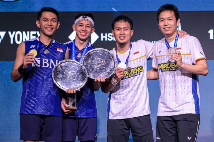 The Daddies kalah dari Fajar/Rian di final All England 2023
