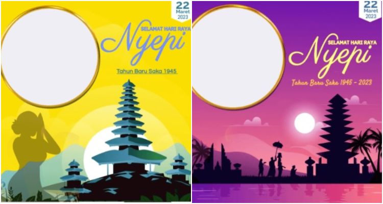 Twibbon Nyepi 2023.