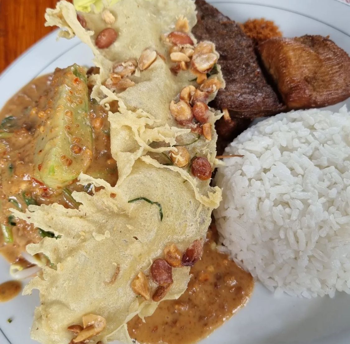Nasi Pecel Madiun/IG/@kulineryukkk