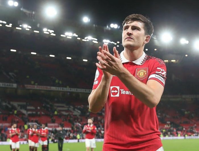 Pemain Manchester United, Harry Maguire. 