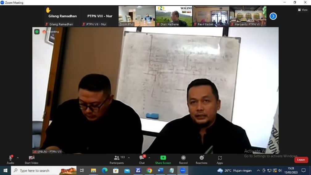 Manajemen Melakukan Sosialisasi Pembentukan Supporting Co 