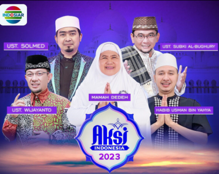 Akses live streaming program AKSI Indosiar TV tayang Kamis, 23 Maret 2023 pukul 02.00 WIB di Indosiar..