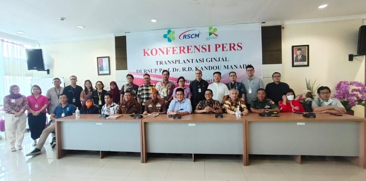 RSUP Kandou Manado berhasil melakukan operasi transplantasi ginjal perdana di Indonesia Timur 