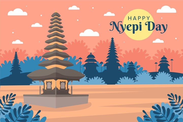 20 Poster Hari Raya Nyepi 2023, Pamflet Hari Raya Nyepi, Hari Suci Nyepi Tahun 2023 Terbaru PNG HD Gratis Download