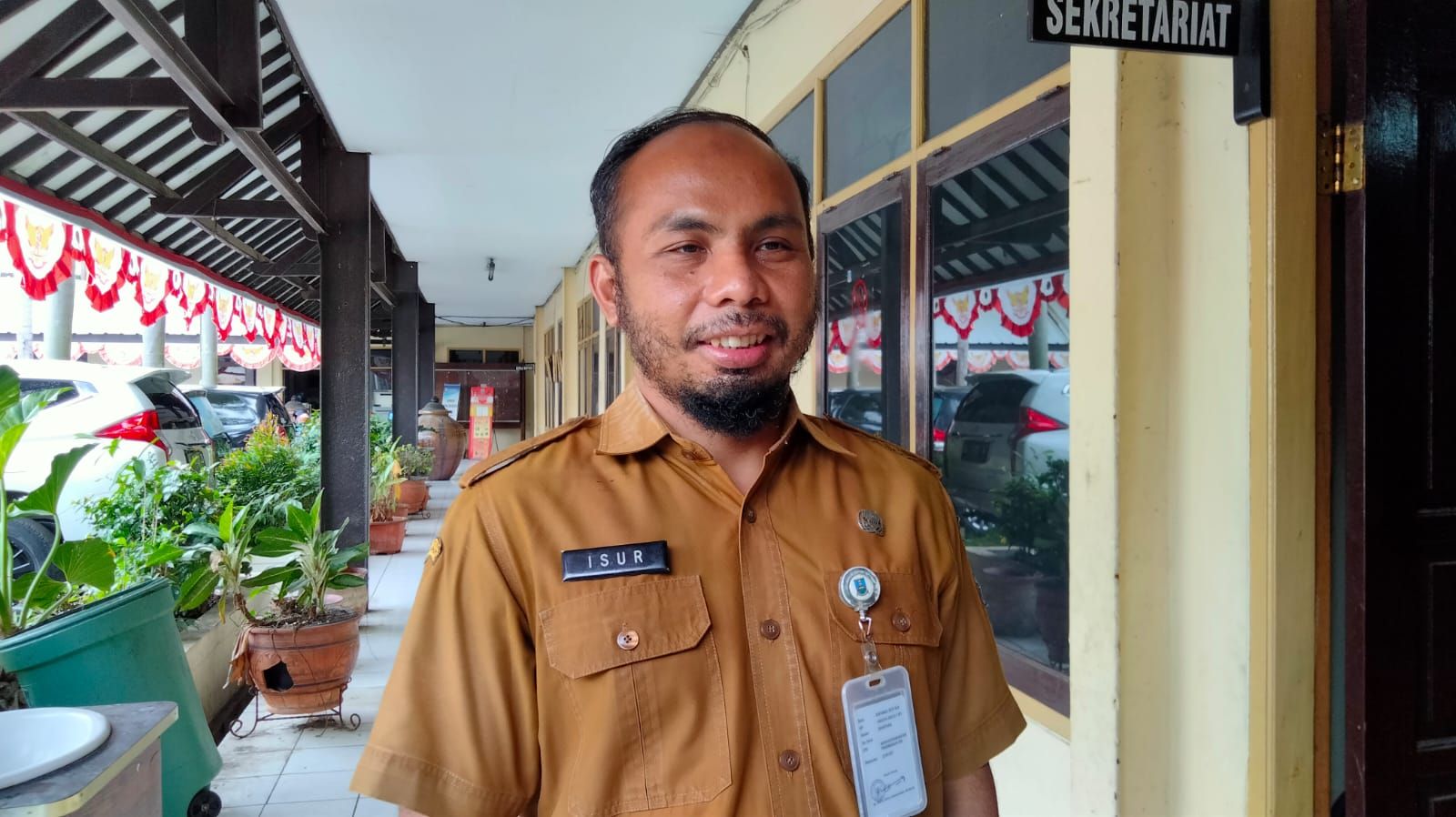 Kepala BKPSDM Kabupaten Serang Surtaman. 