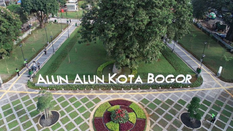 Alun-alun Kota Bogor.