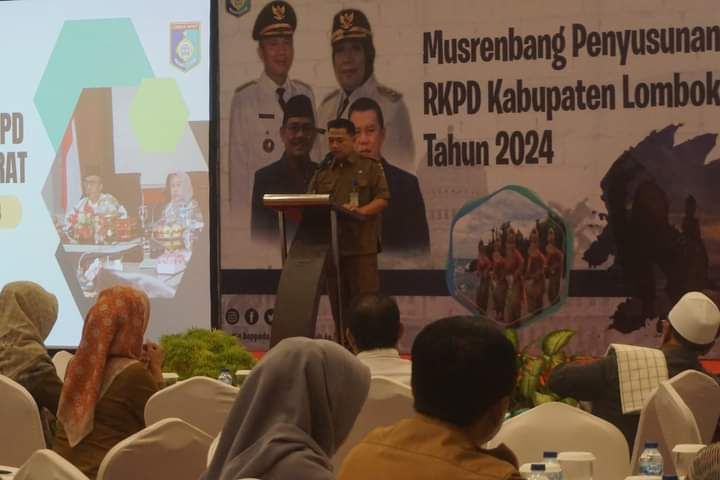 Musrenbang Penyusunan RKPD Kabupaten Lombok Barat tahun 2024 (dok: istimewa)