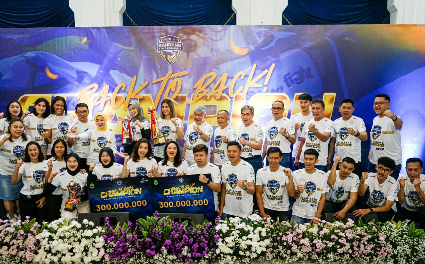 Juara Proliga 2023, Tim Bola Voli Putri Bandung bjb Tandamata Terima Kadeudeuh Rp600 Juta
