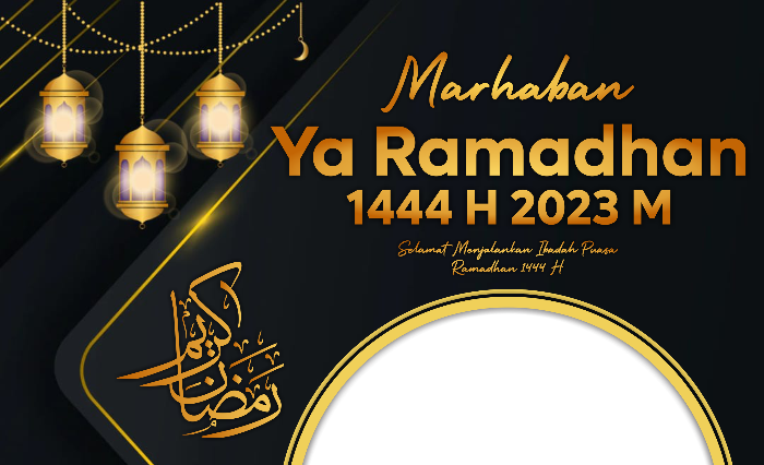 Link unduh gratis Twibbon ucapan menyambut Ramadhan 2023 gratis di sini