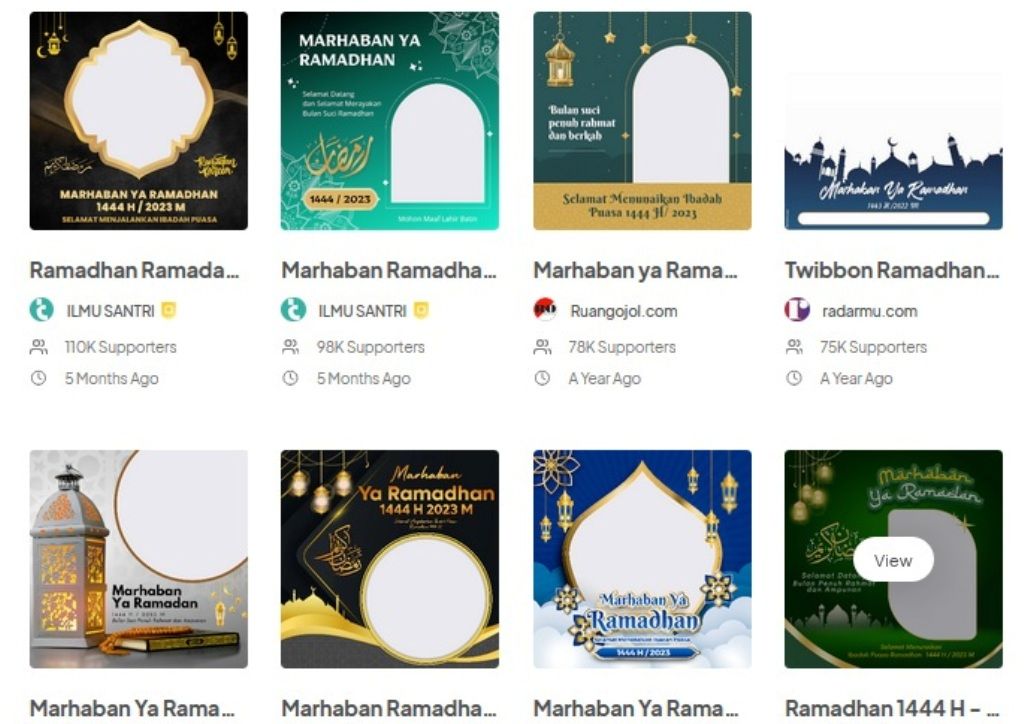Selamat Datang Ramadhan 2023, Ini 40 Link Twibbon dan 75 Ucapan Ramadhan 2023 dengan Berbagai Bahasa