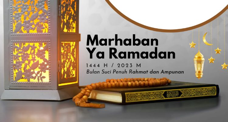 Twibbon Marhaban Ya Ramadhan 2023.  