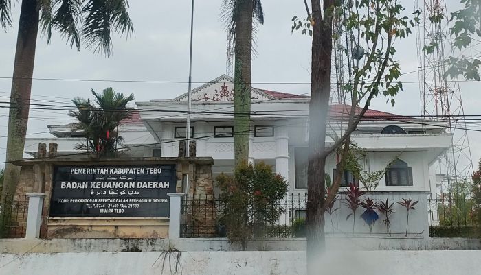 Kantor Badan Keuangan Daerah (Bakeuda) Kabupaten Tebo.